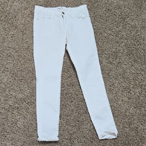 Frame Denim Women's White Skinny Jeans